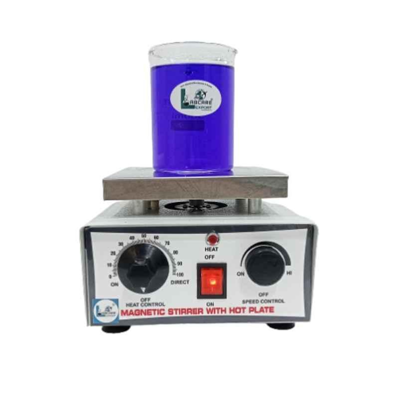 Labcare 2L Stainless Steel Magnetic Stirrer with Hot Plate Magnetic Bead, LB-MS2L