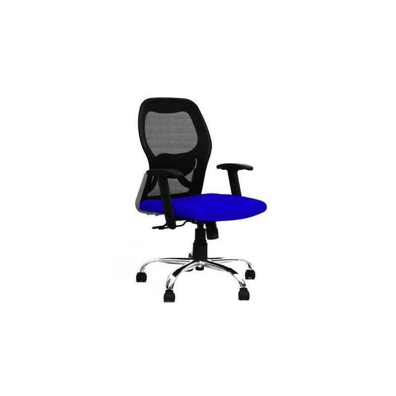 R P Enterprises Apollo xxlarge Back Blue Office Chair, Dimensions: 45x48x60 cm