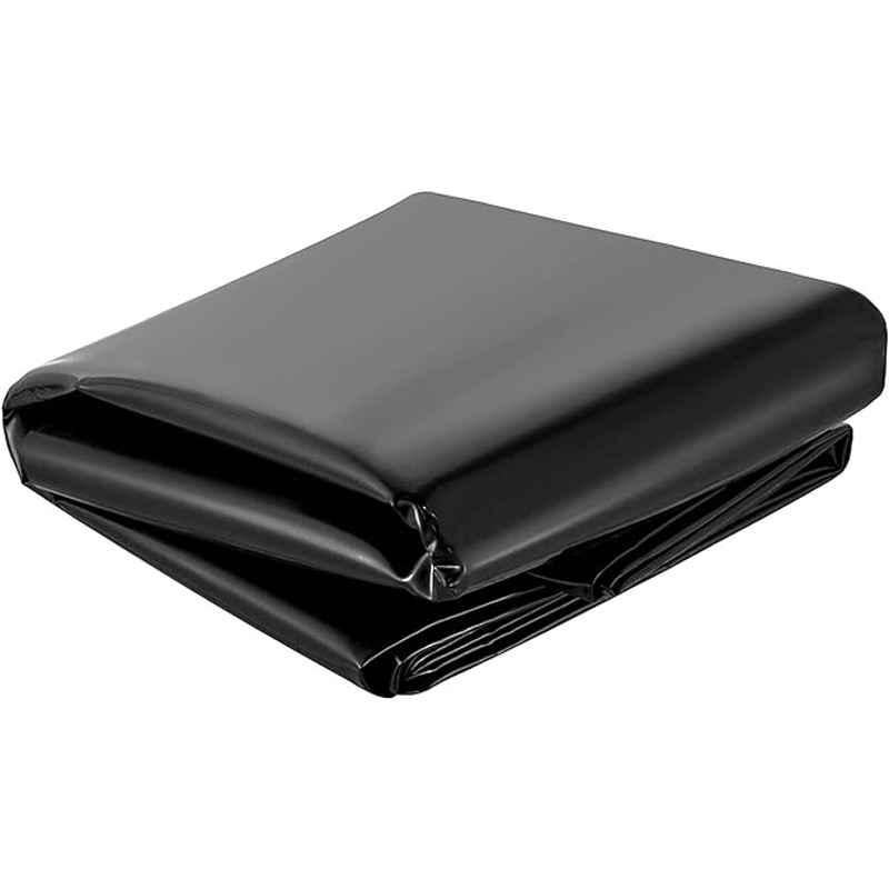 Singhal 3.51x20ft 280 Microns HDPE Black Pond Liner Sheet