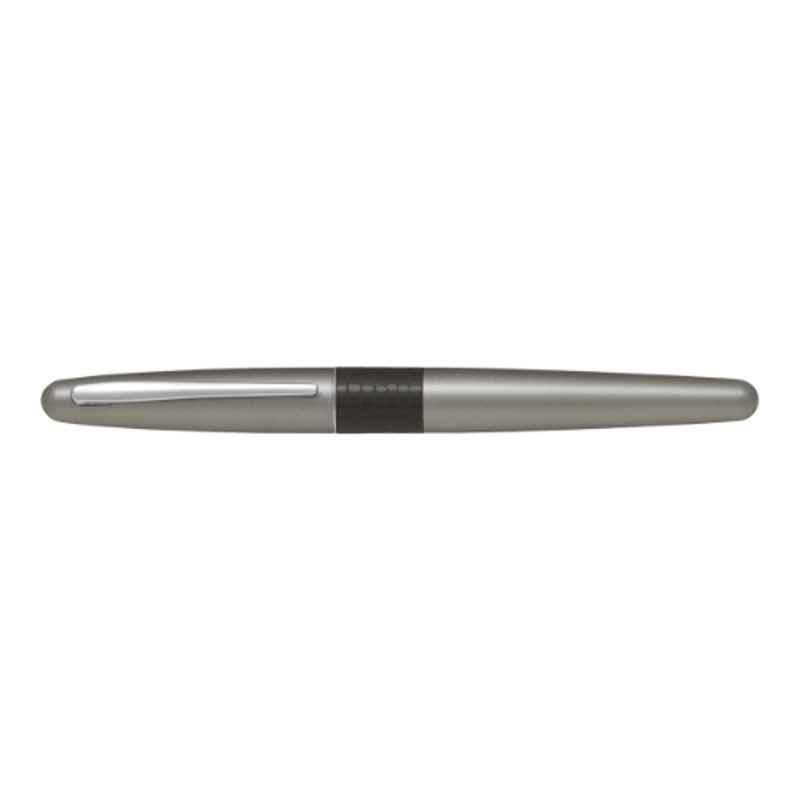 Pilot 07 BL MR2 Stainless Steel & Brass Blue Fine Lizard Roller Ball Pen, 120 LZ (Pack of 10)