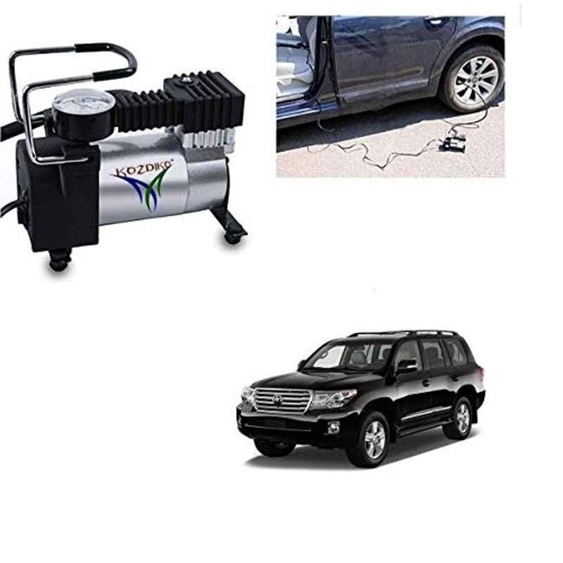 Kozdiko 12V DC Heavy Duty Metal Tyre Inflator for Toyota Land Cruiser, Tyre_Inflator_D15