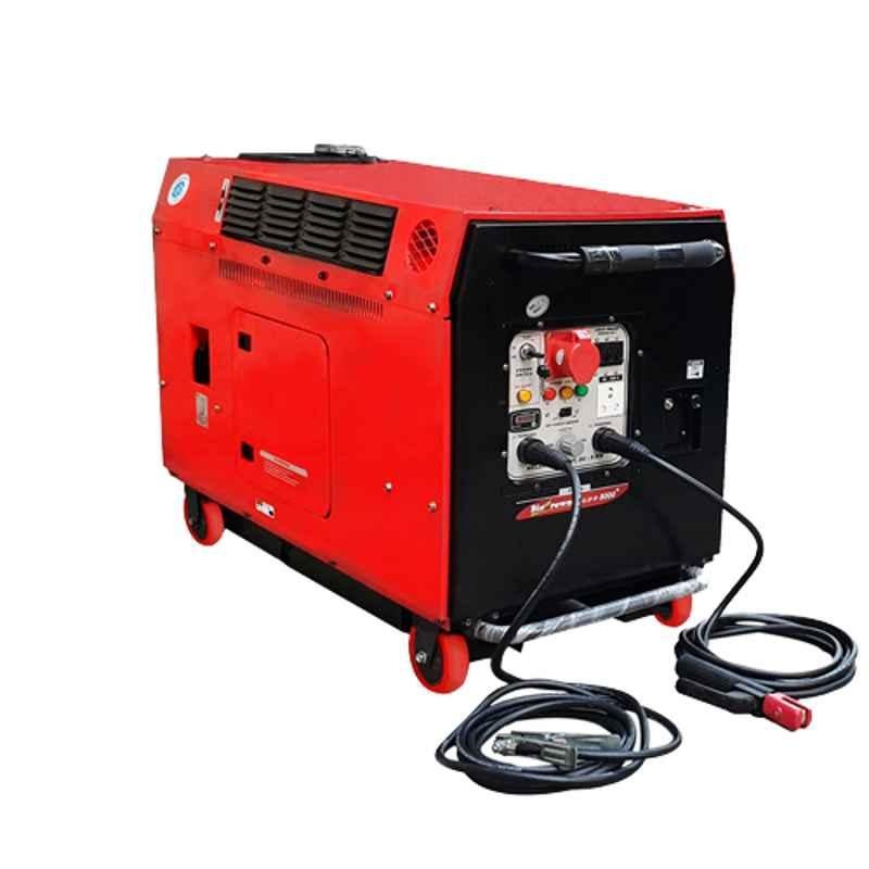 Himalayan Power Silent GE-3P-W8000RS 6 kW 200A 3 Phase Recoil & Self Start Welding Petrol Generator