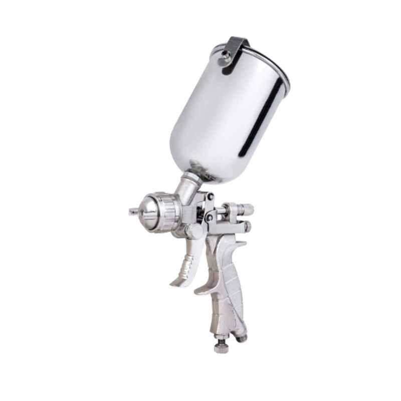 Decent 1.4mm 500ml Aluminium & Brass Silver HVLP Air Spray Gun