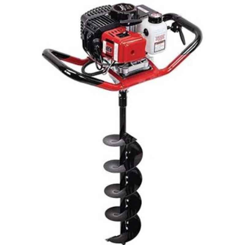 Greenleaf 1.25kW 52CC Engine Drill Hole Earth Auger with 6 inch Drill, EA-52-150