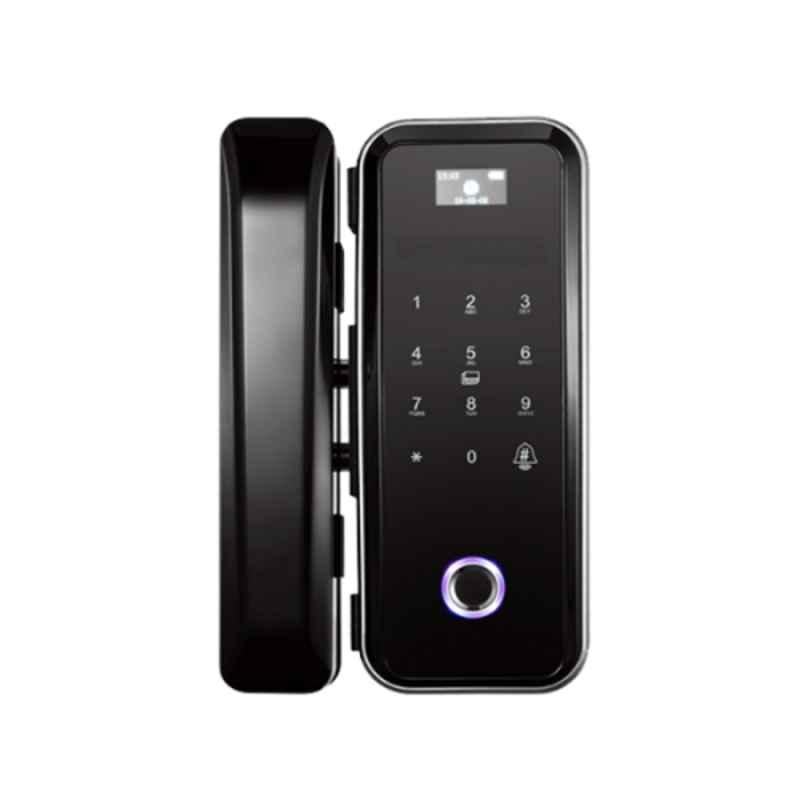 Timewatch TW-FGL14 Black Password Hybrid Verification Glass Door Lock