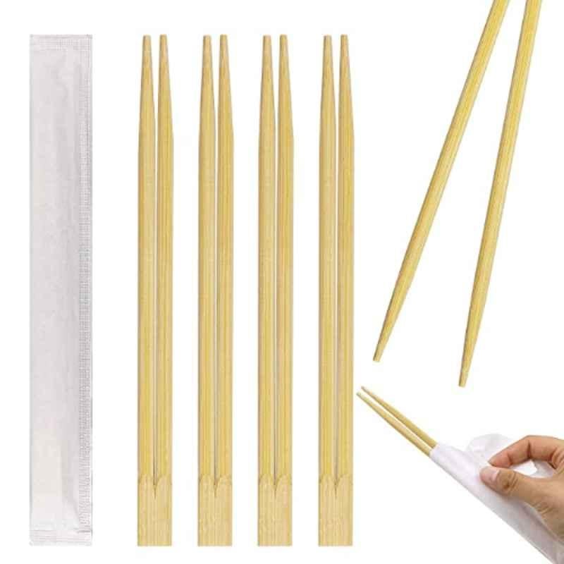 Deera 26cm Bamboo Wooden Joint Chopstick (Pack of 25)