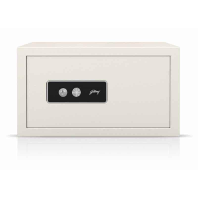 Godrej NX Pro Key Lock 33L Ivory Home Locker with Duo Pin Cylinder Technology Lock (Tijori)