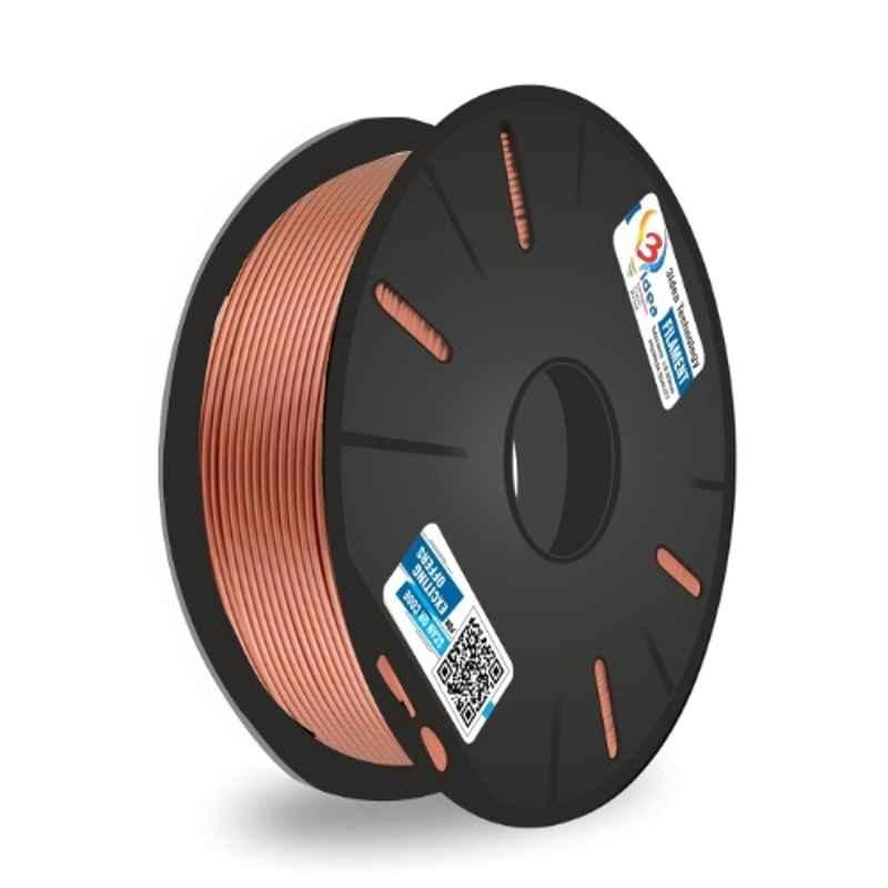 3Idea 1kg 1.75mm PLA Metallic Copper 3D Printing Filament, 3IDEA-PLA-MTLCPR-0.75KG