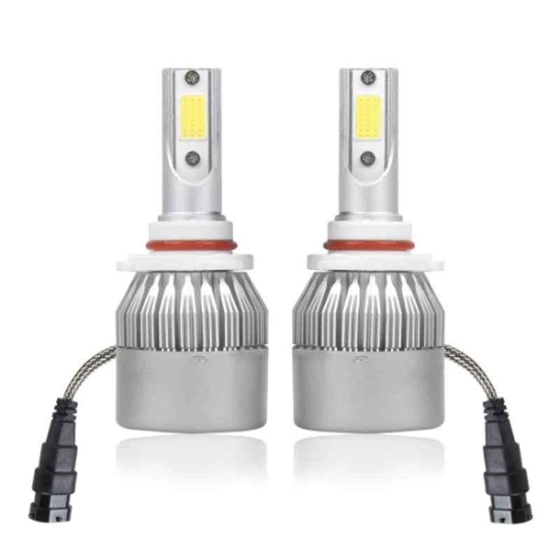 AllExtreme EXC6005 2 Pcs C6-9005 36W White Hi-Low Beam Halogen Bulbs LED Headlight Conversion Kit
