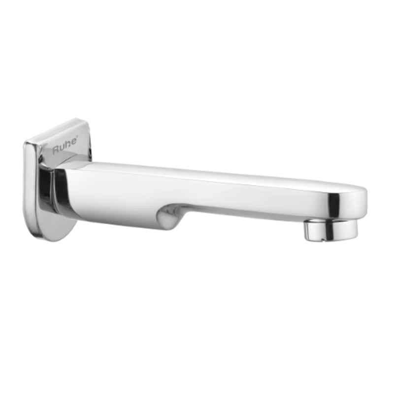Ruhe Demure Brass Chrome Finish Plain Bath Tub Spout, 11-0315