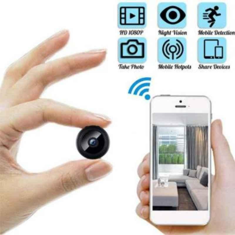 Onfit 2MP 1080p FHD Mini Magnet Wi-Fi Hidden Camera with Audio Video Recorder for Home & Office, MAG11