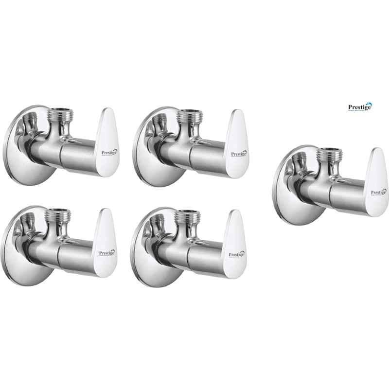 Prestige Jazz Stainless Steel Chrome Finish Angel Valve (Pack of 5)