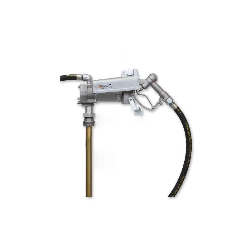 Groz 12V DC Heavy Duty Explosion Proof High Flow Electric Fuel Pump with Accessories, FPM/12/HF/D