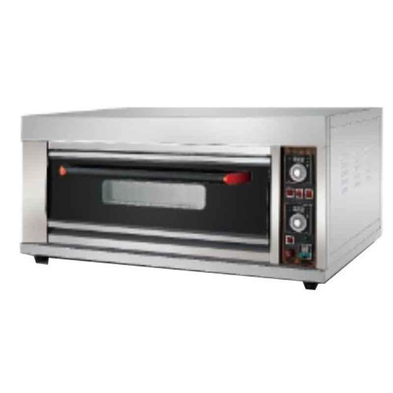 Bresco 6.6kW Electric Oven with 1 Deck & 2 Trays, BOE-12A (Pack of 3)