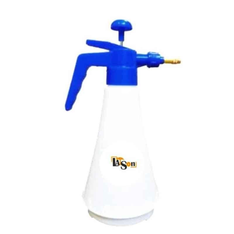 Latson 1 Litre Plastic Blue & White Hand Held Garden Pressure Sprayer Pump, MTAK-MA-SP-725