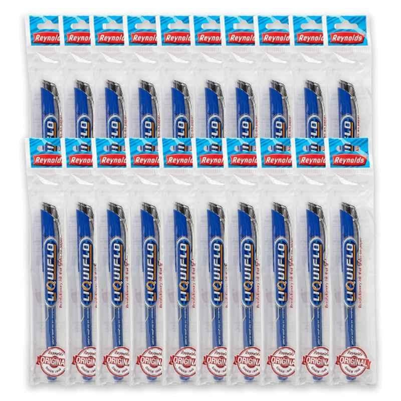 Reynolds Liquiflo 1mm Blue Ball Pen (Pack of 35)