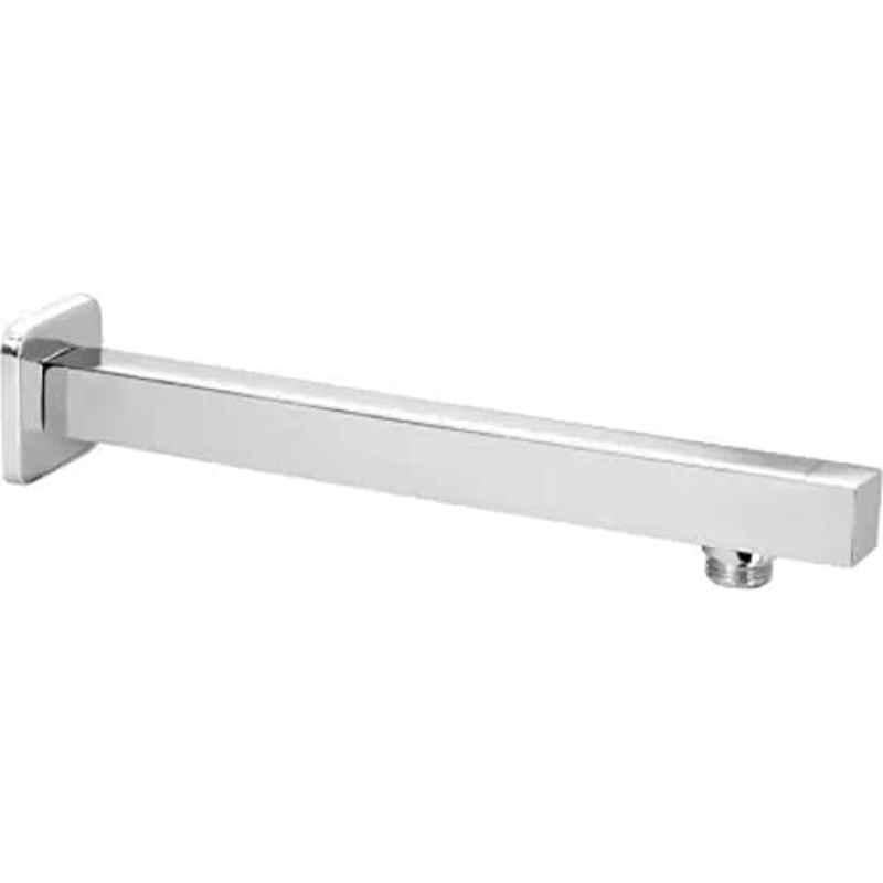 Logger 15 inch Square Shower Arm Rod with Flange