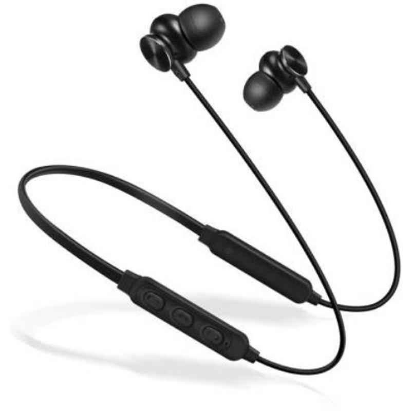 Tiitan N2 Black In Ear Wireless Bluetooth Neckband