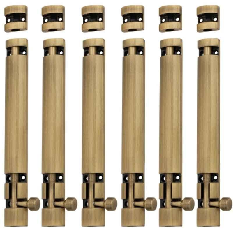 ATOM 8 inch Aluminium Tower Bolt, TB002-BA-08-106 (Pack of 6)