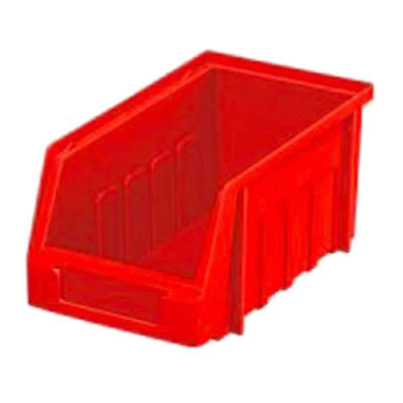 Ansh Supra 170x100x85mm Plastic Red Industrial Bin, SB3