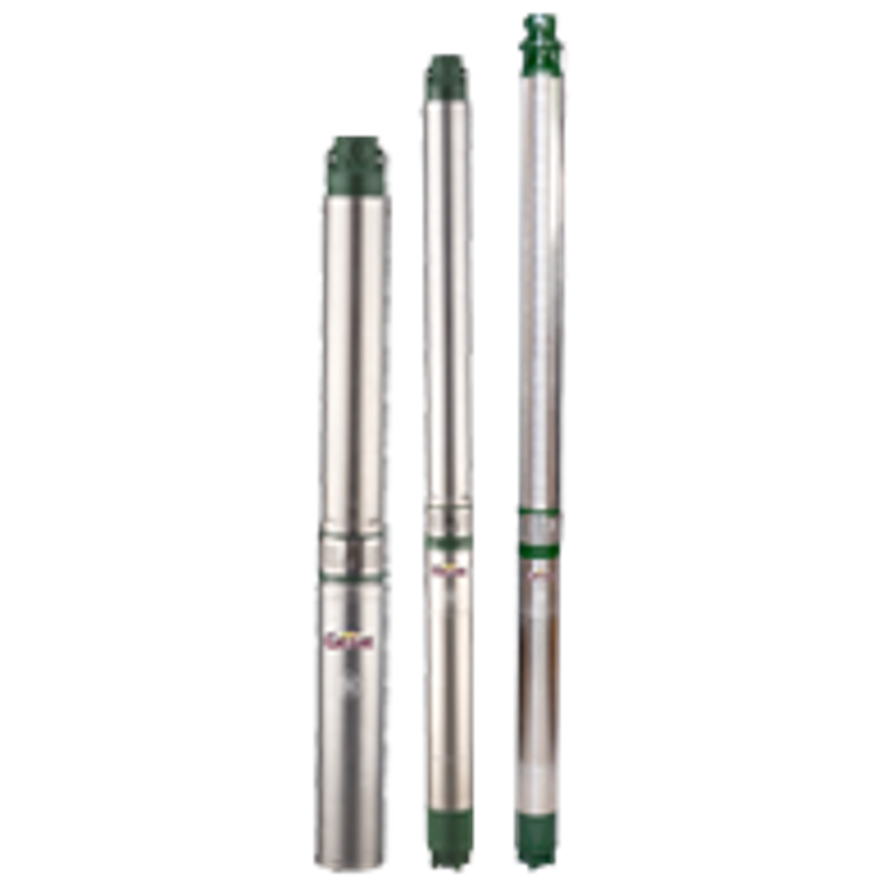 CRI Genie CRI4R-5 3HP 3 Phase 15ST Waterfilled Submersible Pump Without Panel, 12321