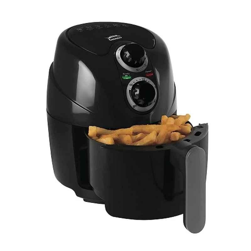 Gobbler 2L 1200W Black Electric Air Fryer, GB-AF20A