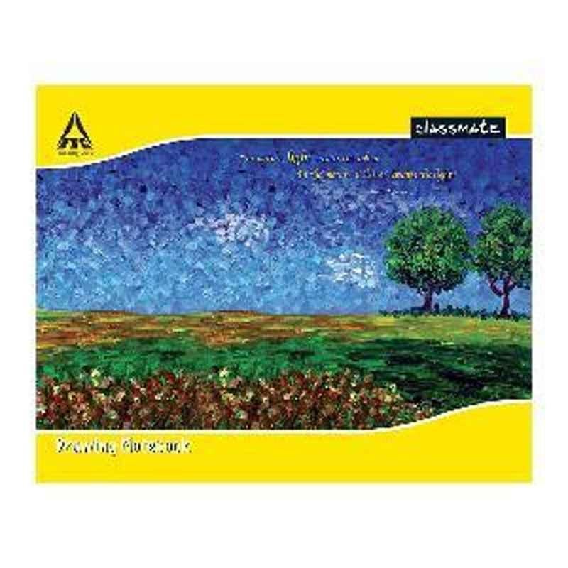 Classmate 220x280mm Unruled 20 Pages Drawing Book