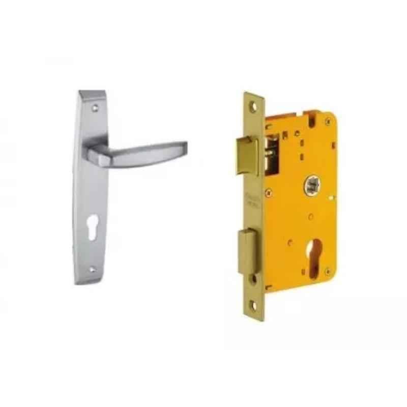 Dorset ML Series Badroli 10 inch Stainless Steel Door Handle Lock Set with (Pack of 4)