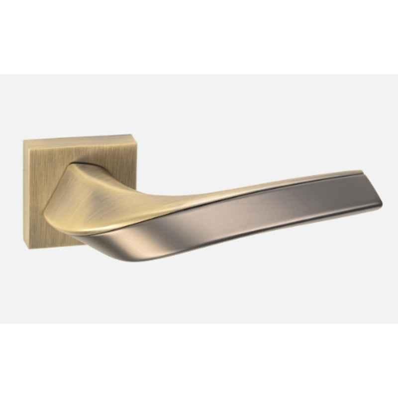 Jolly Ceres Stainless Steel MAB Finish Mortise Door Handle Set with Lock Body, MAB-MBLACK
