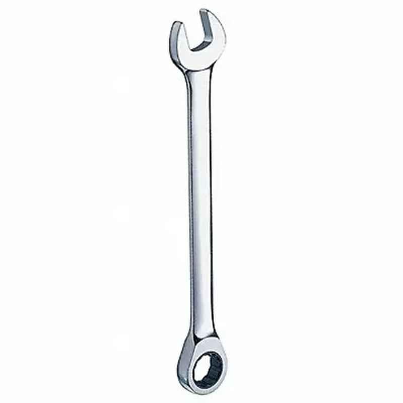 Westward 7-7/8 inch Alloy Steel Chrome Ratchet Wrench, 5MZ26