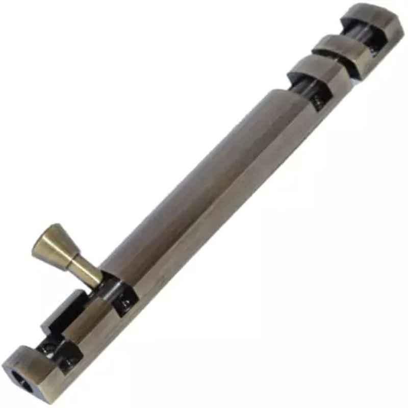 RiseOm 6 inch Xylo Brass Antique Brass Finish Tower Bolt, FB-S64Z-SOQC (Pack of 10)