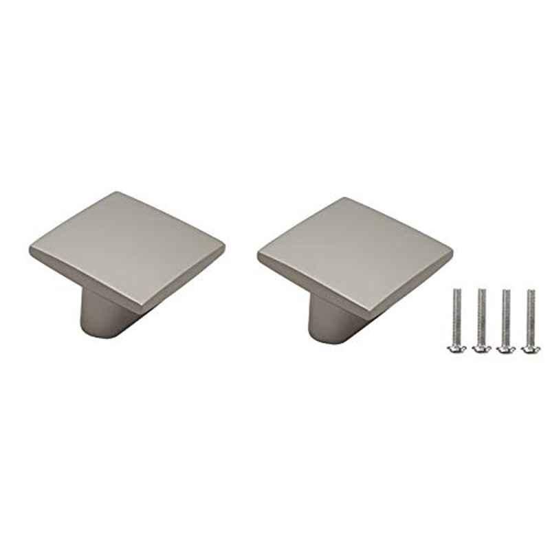 Aquieen Malleable Satin Knobs for Drawer & Cabinets, KN-851 (Pack of 2)