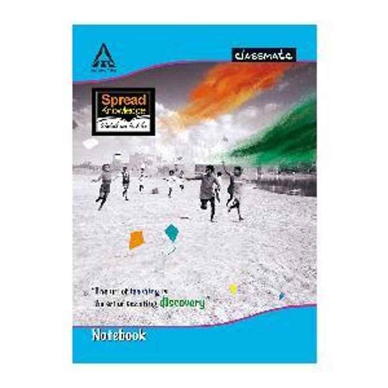 Classmate 240x180mm Single Line Interleaf 120 Pages Notebook