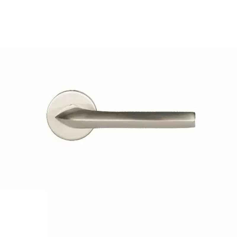 Yale Brass Silver Satin Finish Door Lever Handle, YPBL-808-SS
