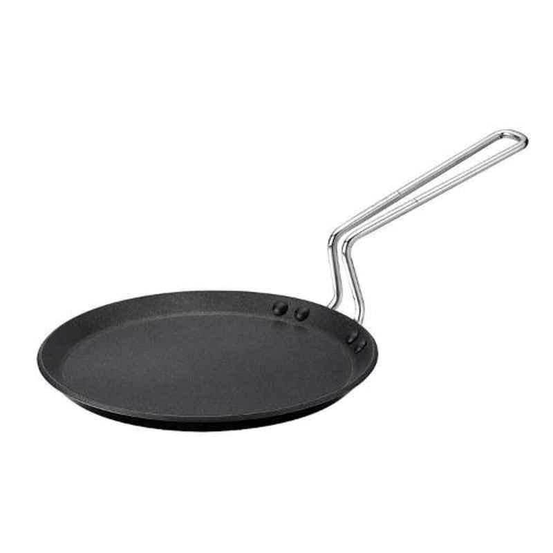Hawkins Futura 22cm Aluminium Black Non-Stick Flat Tawa, HK-KW-Q42