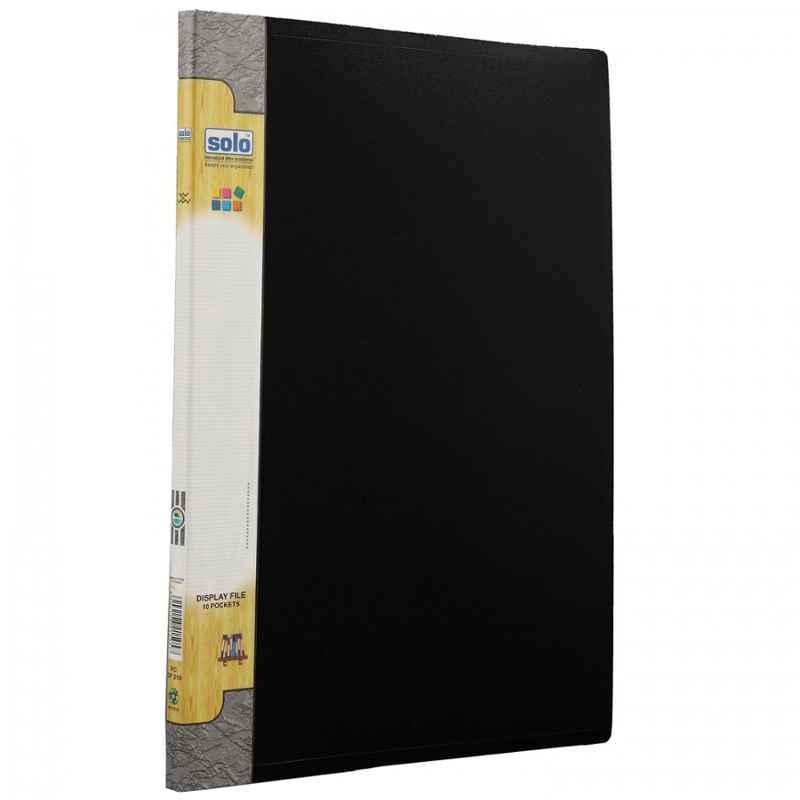 Solo FC Top Loading Assorted Display File with 10 Pockets, DF 210 (Pack of 30)