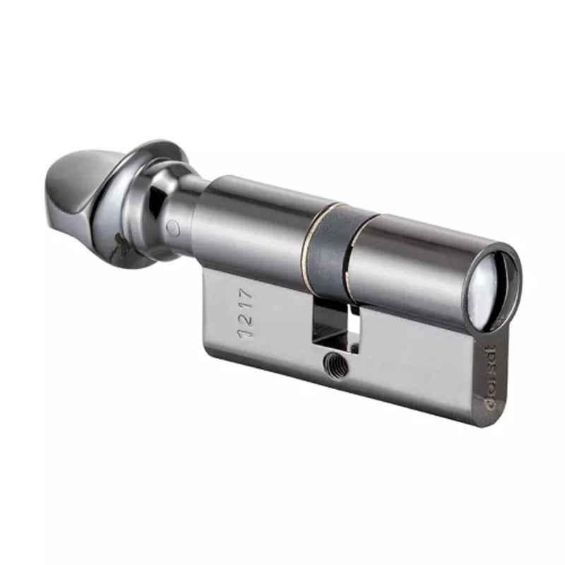 Dorset CL 502 TM 60mm Stainless Steel Titanium Matt Finish Euro Profile Pin Cylinder Lock