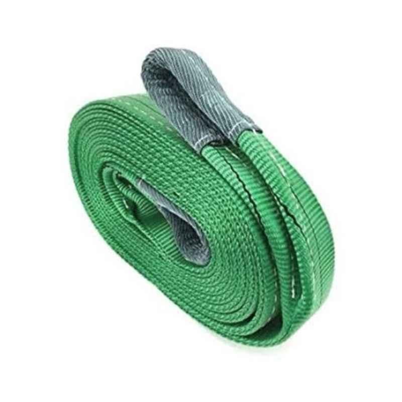 Harrison 2 Ton 1m Green Lifting Belt Webbing Sling, HLB2T1M