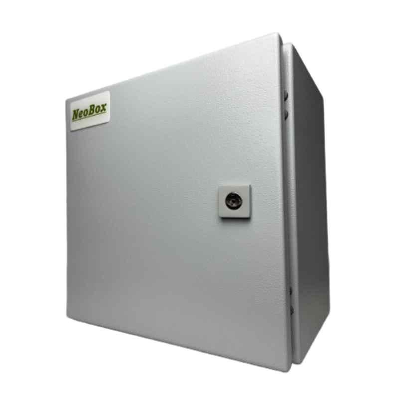 Neobox 300x400x200mm Mild Steel Industrial Enclosure Panel Box, OWENB005