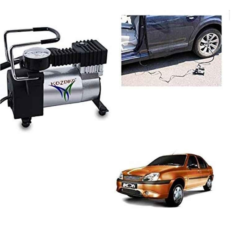 Kozdiko 12V DC Heavy Duty Metal Tyre Inflator for Ford Ikon, Tyre_Inflator_D168