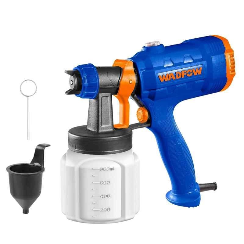Wadfow 450W 2mm ABS Blue & Orange Corded Paint Spray Machine