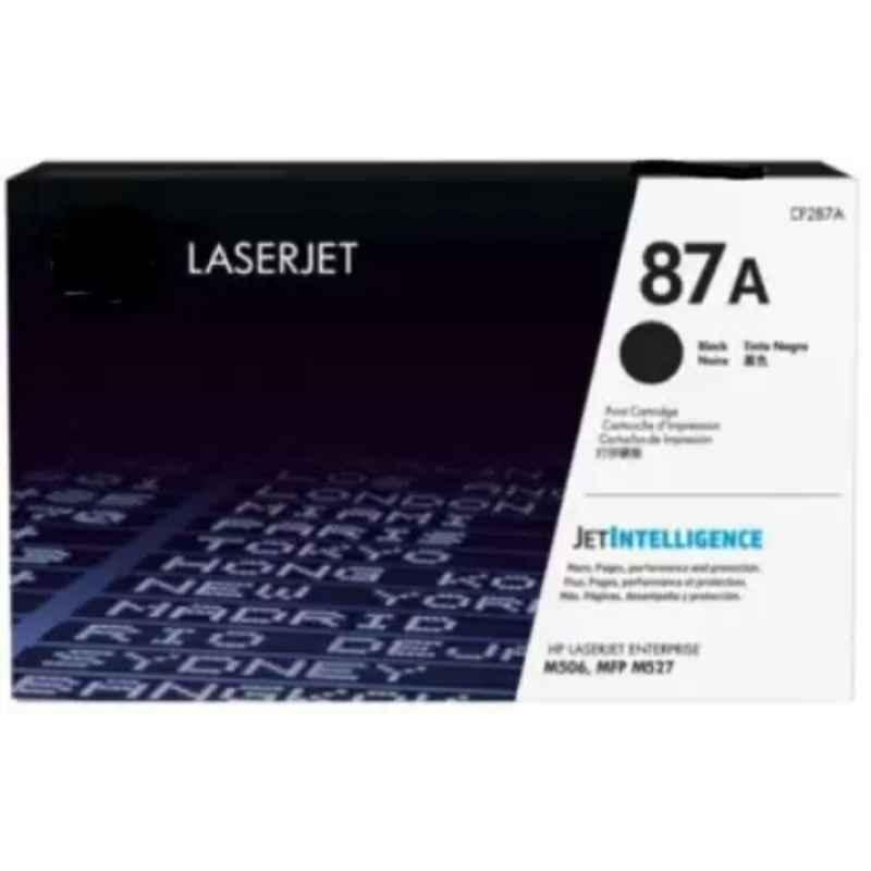 MHP 87A Black Laserjet Toner Cartridge, CF287A