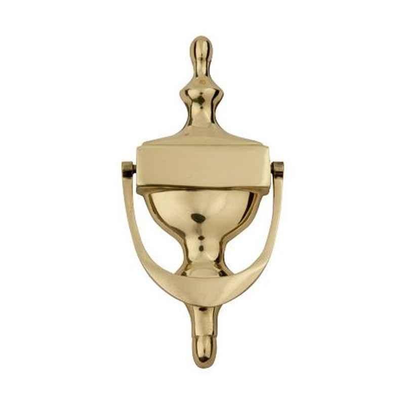 Smart Shophar 8 inch Brass Gold Victoria Door Knocker, SHA10DK-VICT-GL08-P1