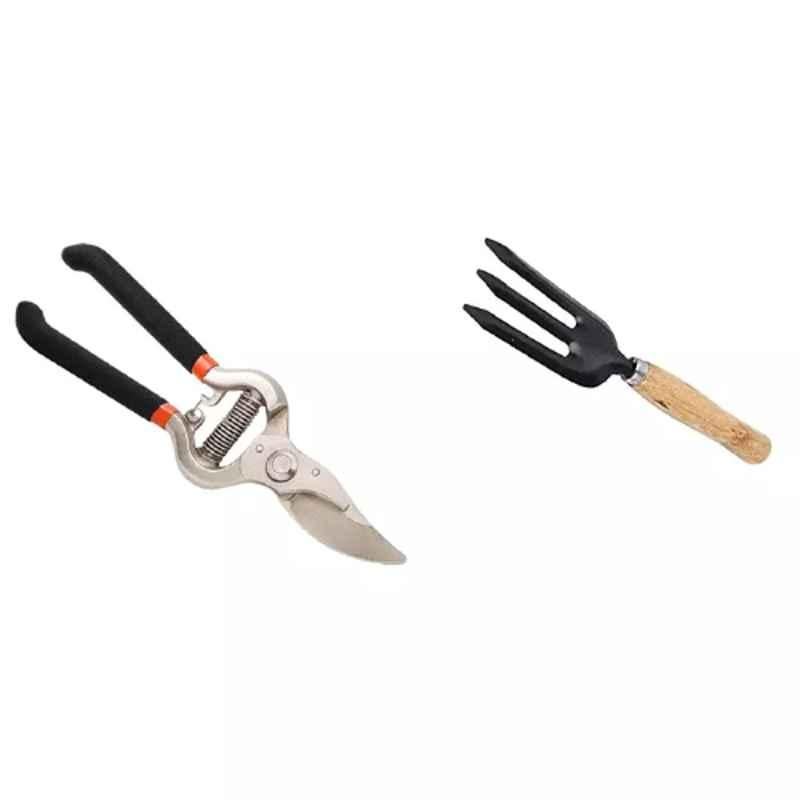 Sky Blue 0.98 inch Iron Bypass Pruner, SK_BL_PRUNER0018 (Pack of 2)