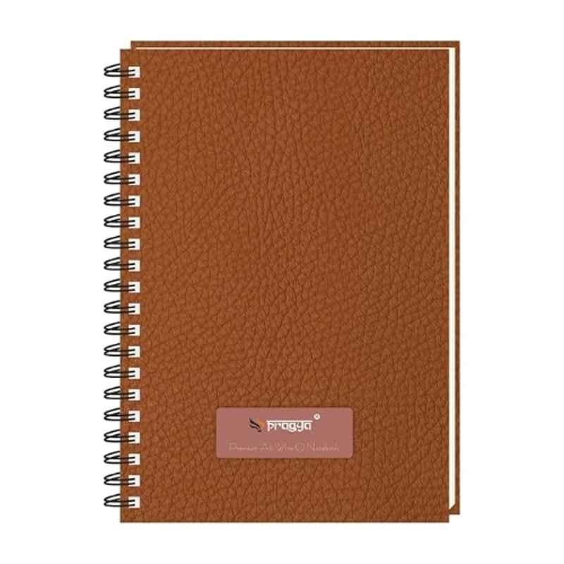 Pragya 200 Pages 21x14.8cm A5 Wire Bound 4 Subject Notebook, PP098-02 (Pack of 2)