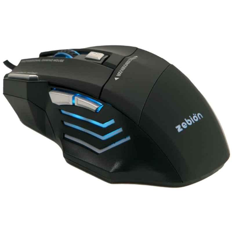 Zebion Neon Wired Optical Gaming Mouse with 1 Year Warrenty