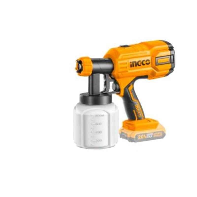 Ingco 20V Lithium-Ion Spray Gun, CSGLI2001