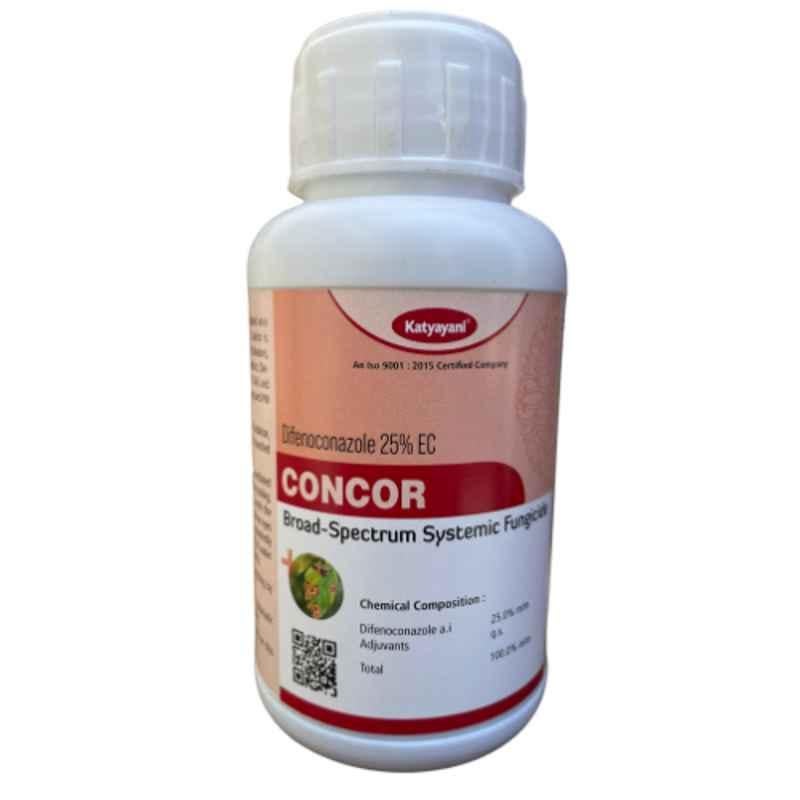 Katyayani 1000ml Concor Difenoconazole 25% Ec Systemic Fungicide for All Plants & Home Garden