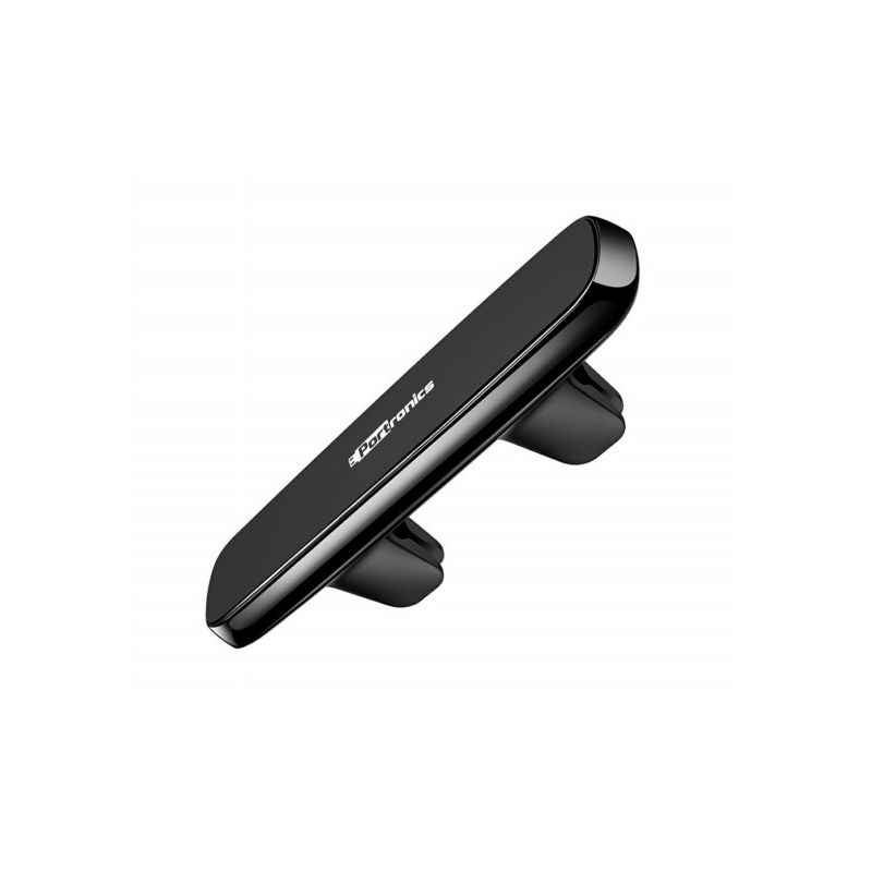 Portronics Magno II Black Magnetic Car Mobile Holder with 4 Powerful Magnets, POR 819