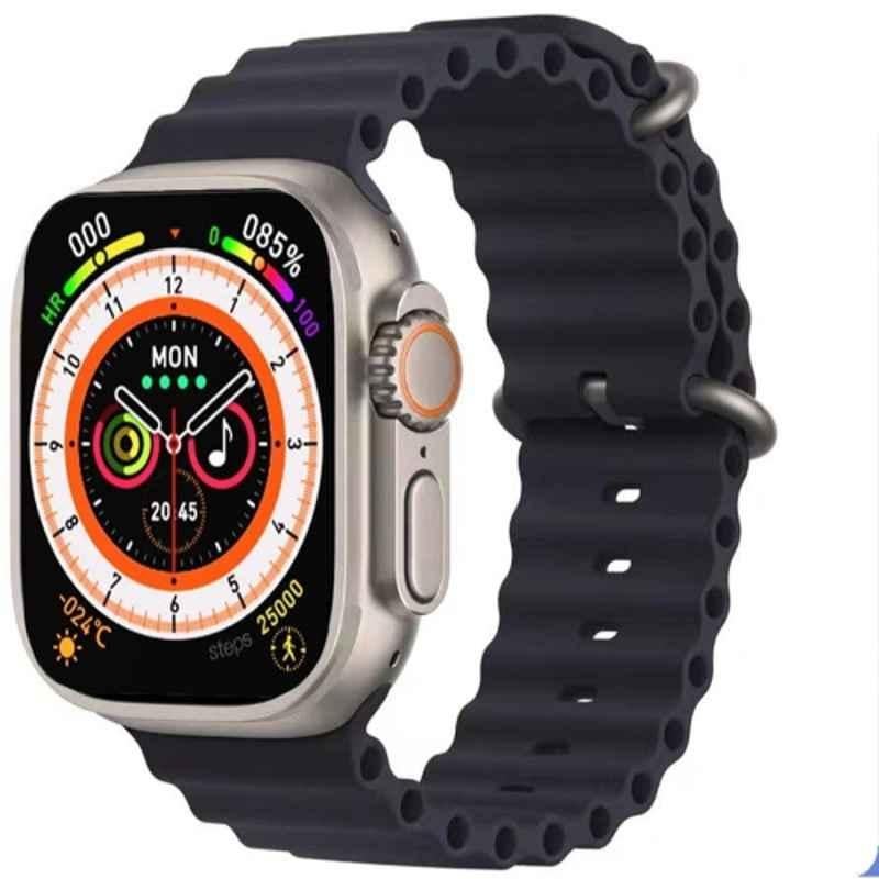 Melbon Ring 4 T800 Pro Max 49mm Touchscreen Black Smart Watch